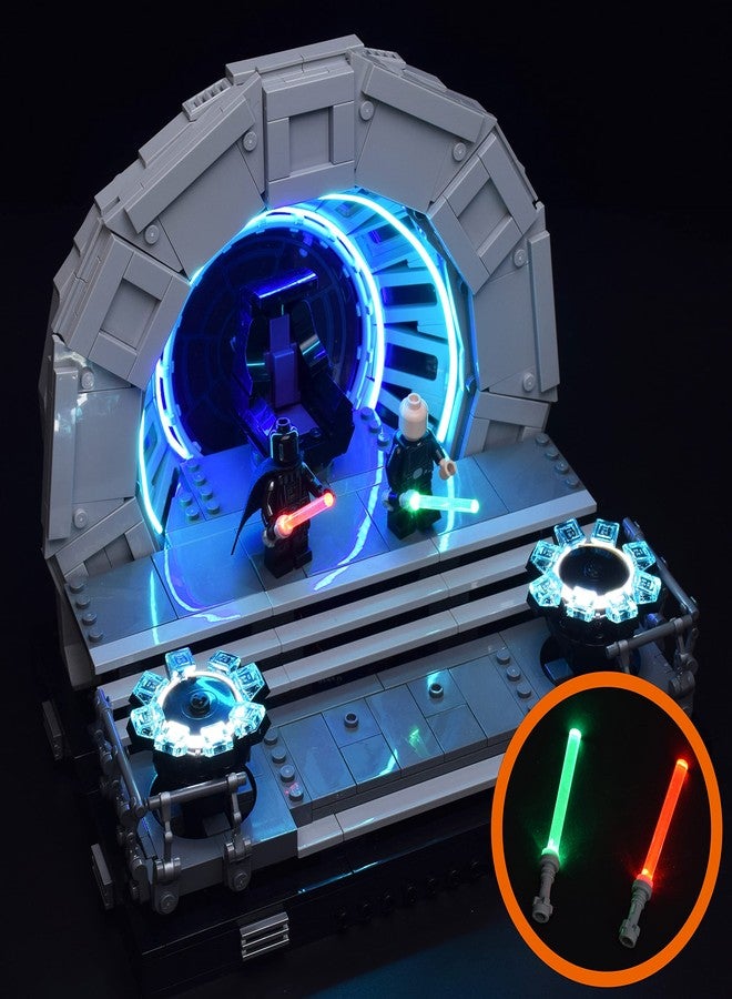 LightGo LED Lighting Kit Designed for Lego 75352 Emperor's Throne Room Diorama Building Set - Not Include Model (Remote Version) - Image 4